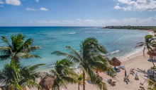 beachfront vacation rental, akumal, riviera maya